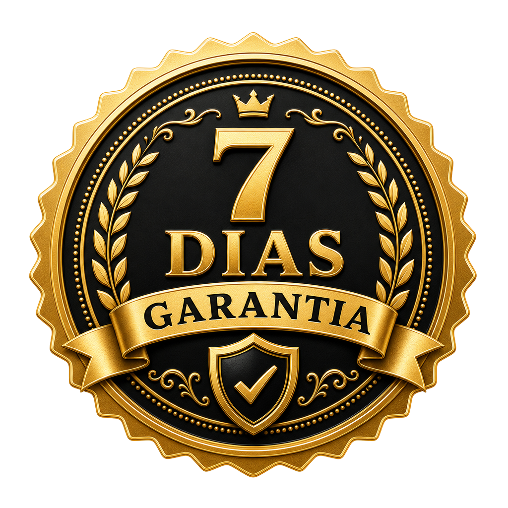 Selo de garantia de 7 dias